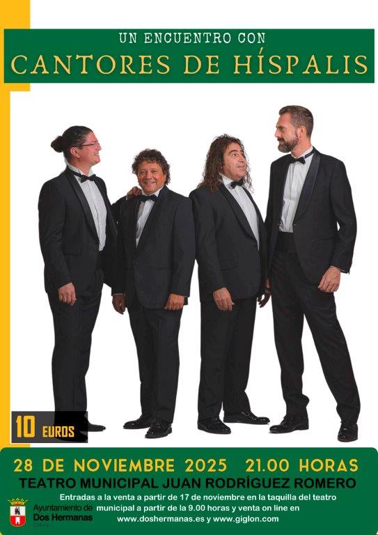 cartel cantores baja