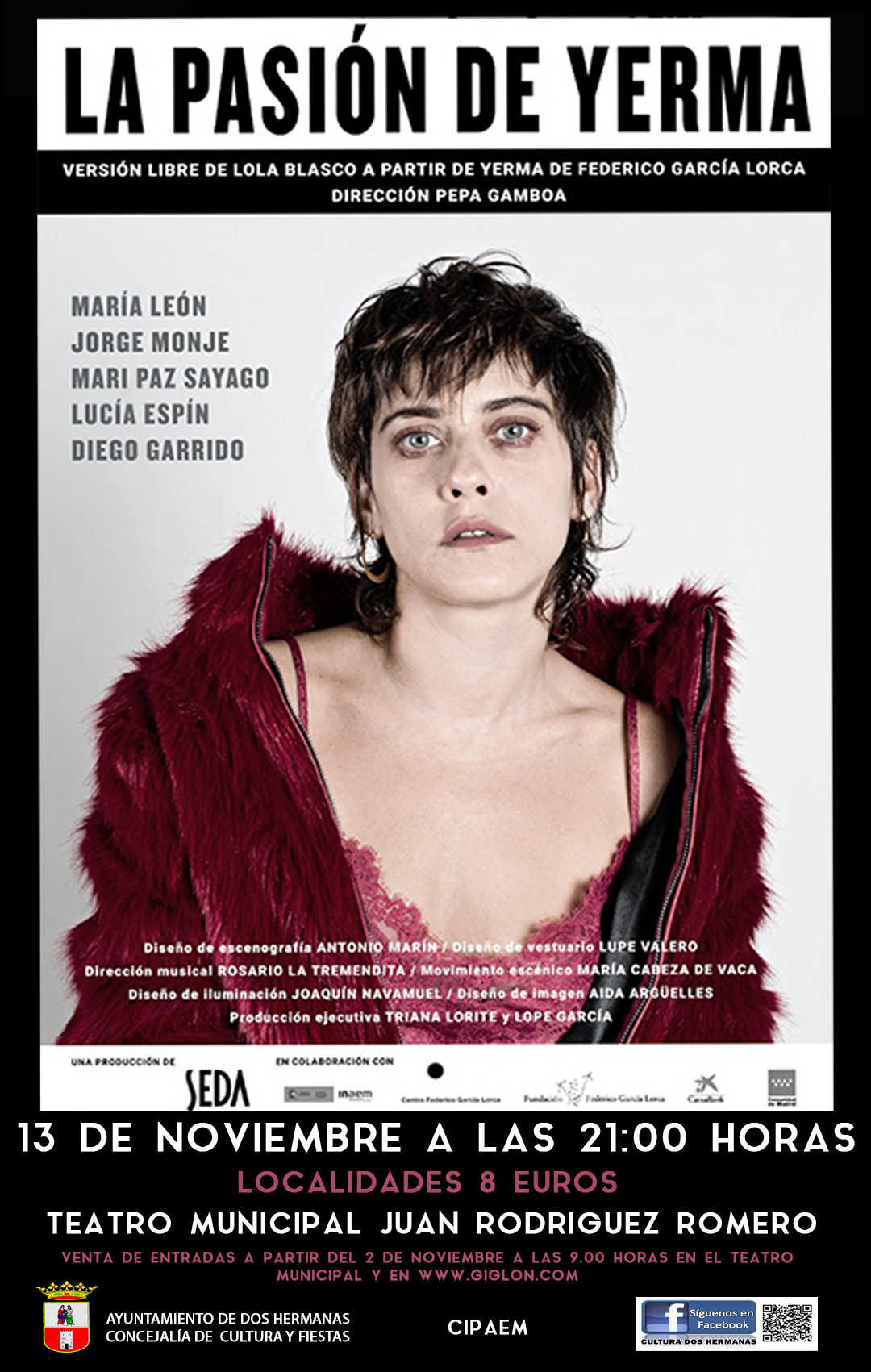 CARTEL LA PASIÓN DE YERMA
