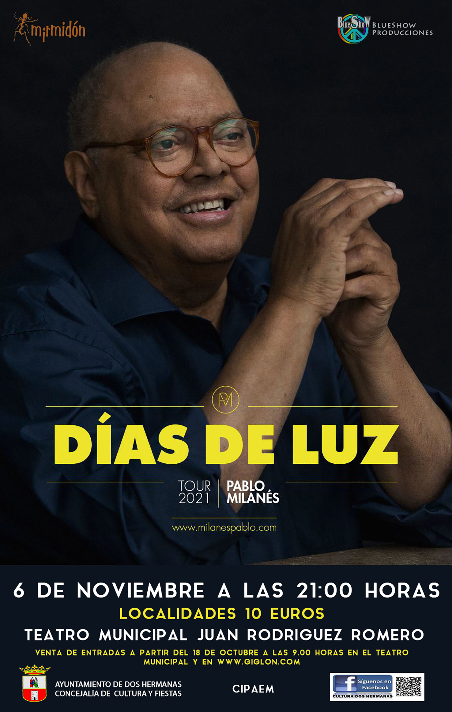CARTEL pablo milanes