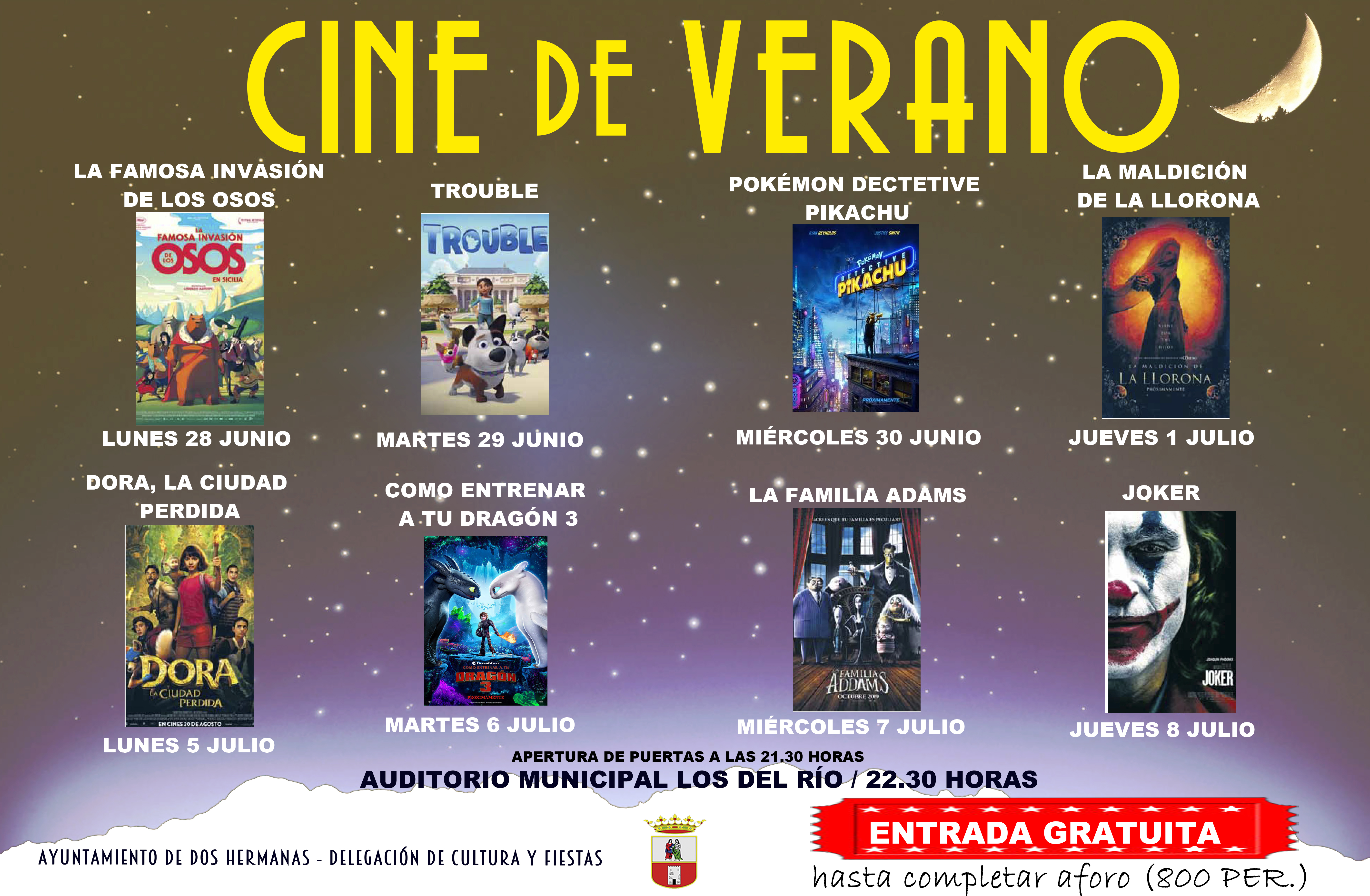 CINE DE VERANO 2021