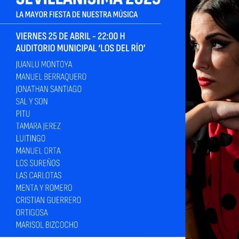 Cartel 'Sevillanisima' Dos Hermanas_25-04-25-2