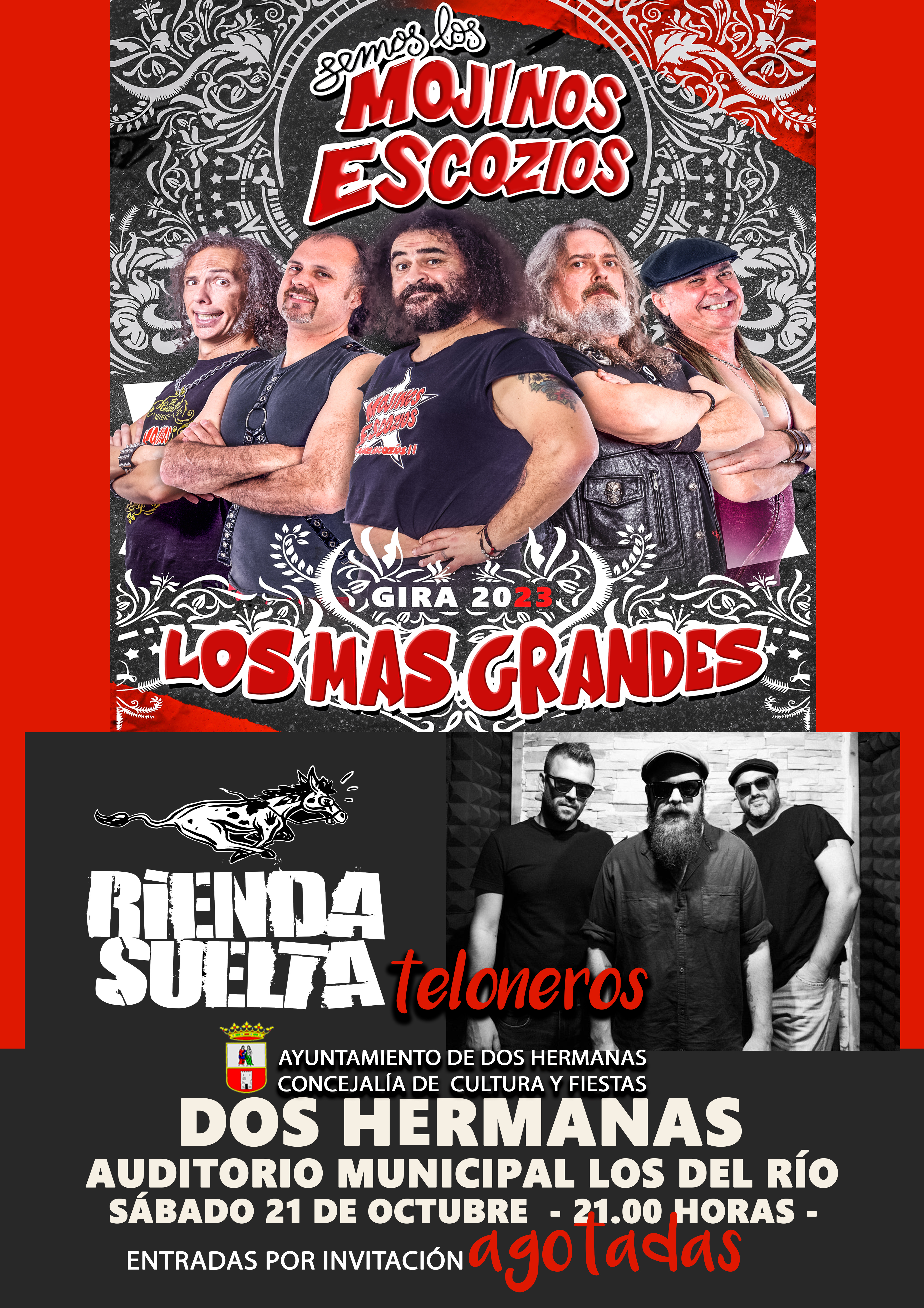 LOS MOJINOS con teloneros
