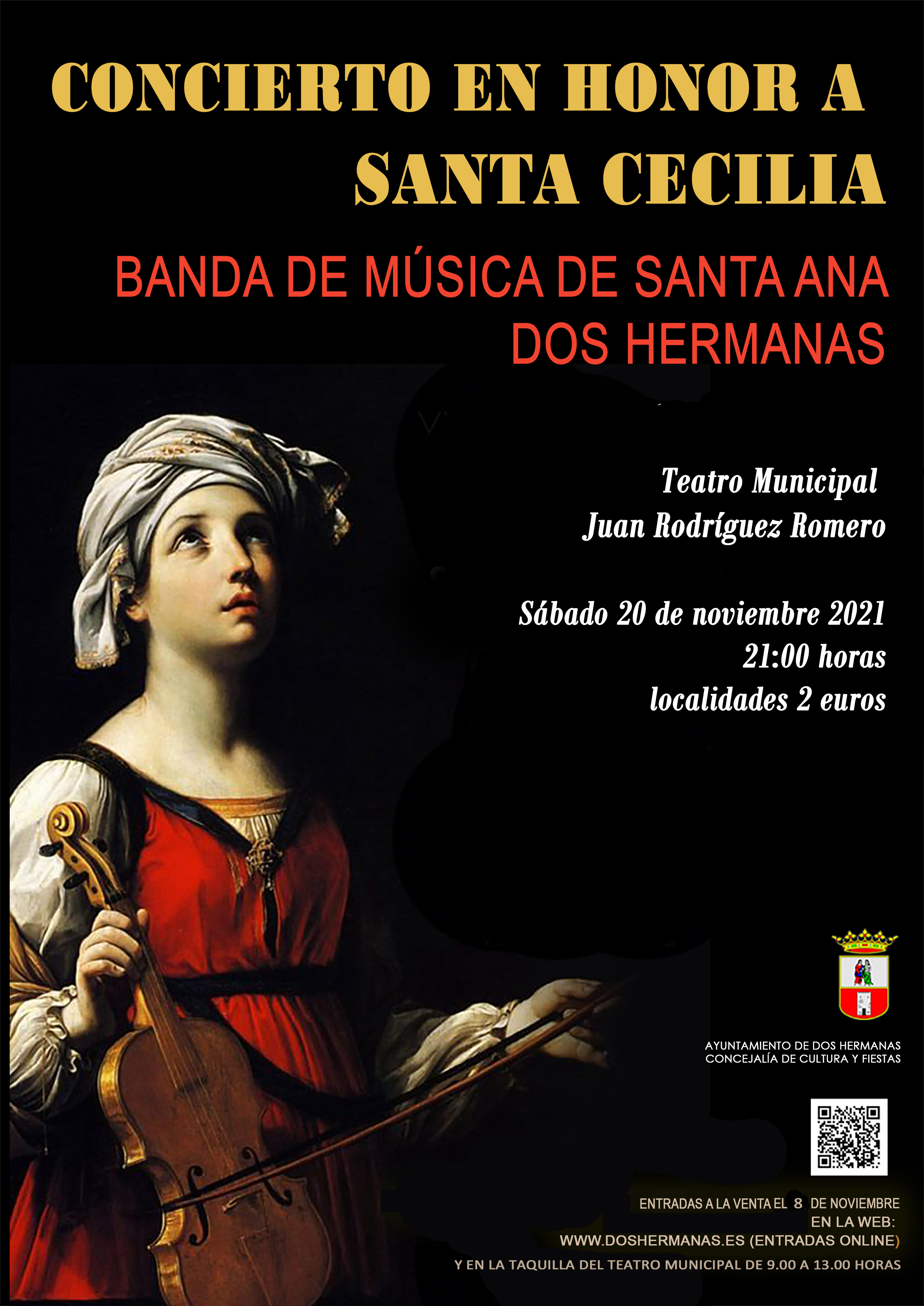 concierto santa cecilia 2021 válido