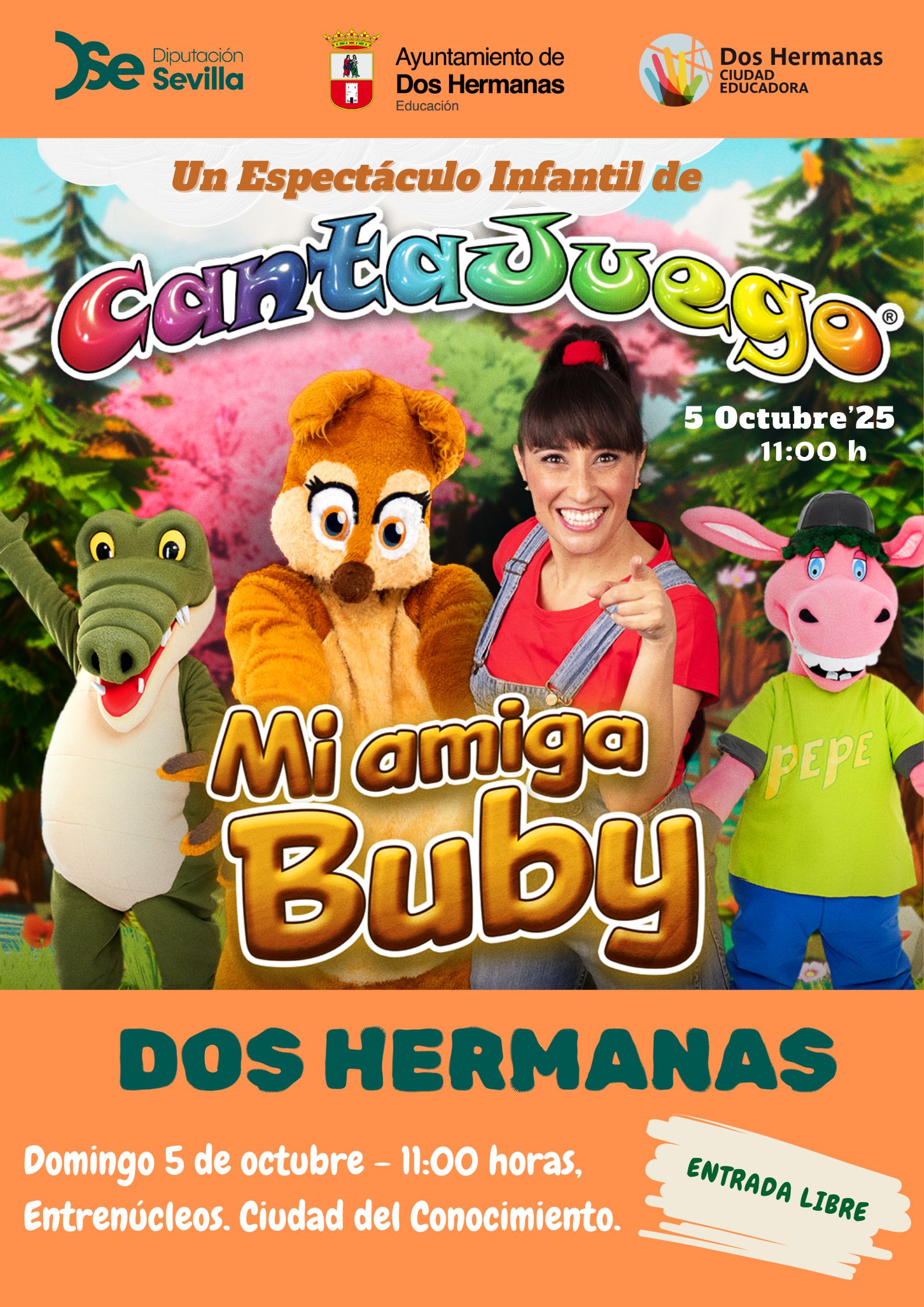 cartel CANTAJUEGOS 2025