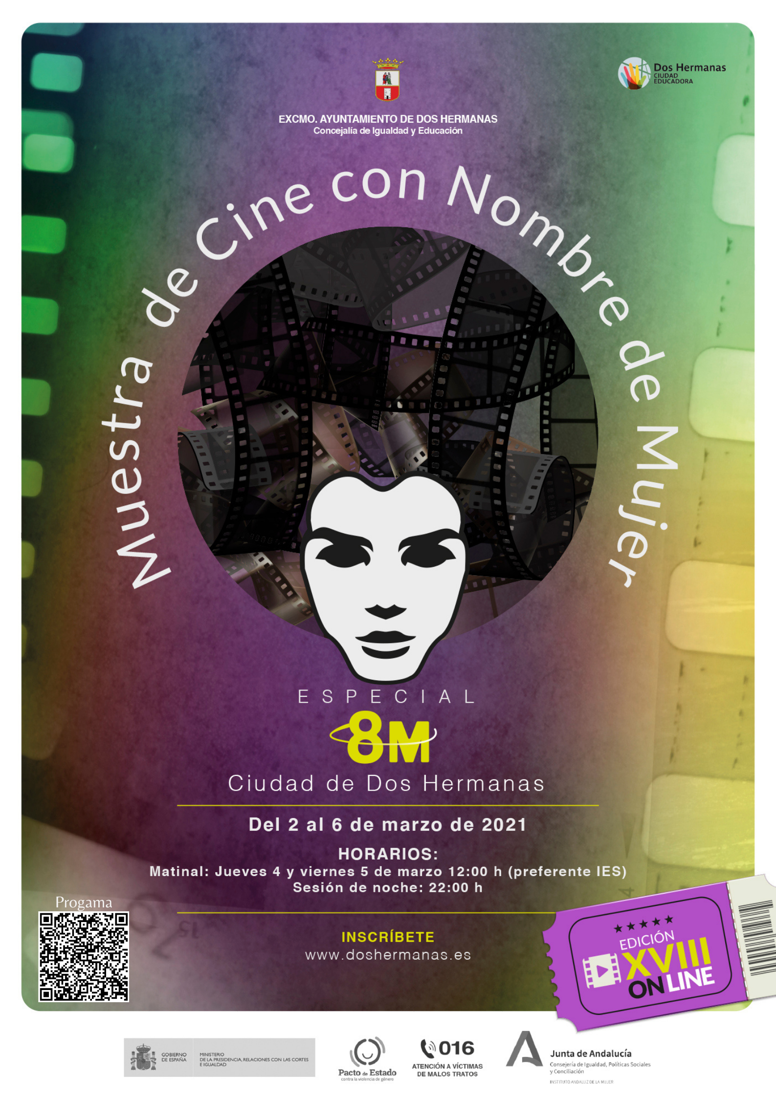 CARTEL MUESTRA DE CINE 2021BLN