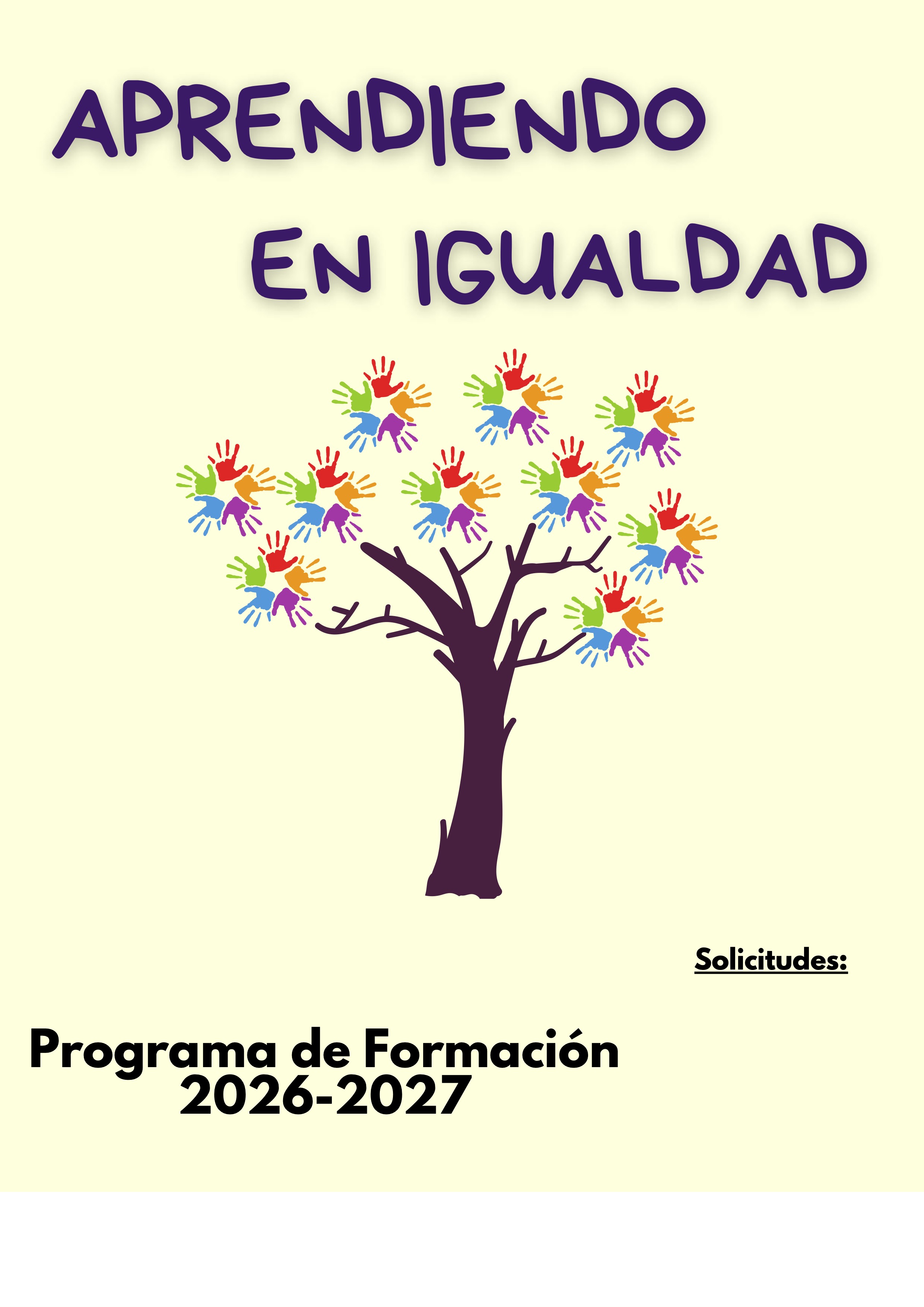 Cartel Aprendiendo En Igualdad 2026-27