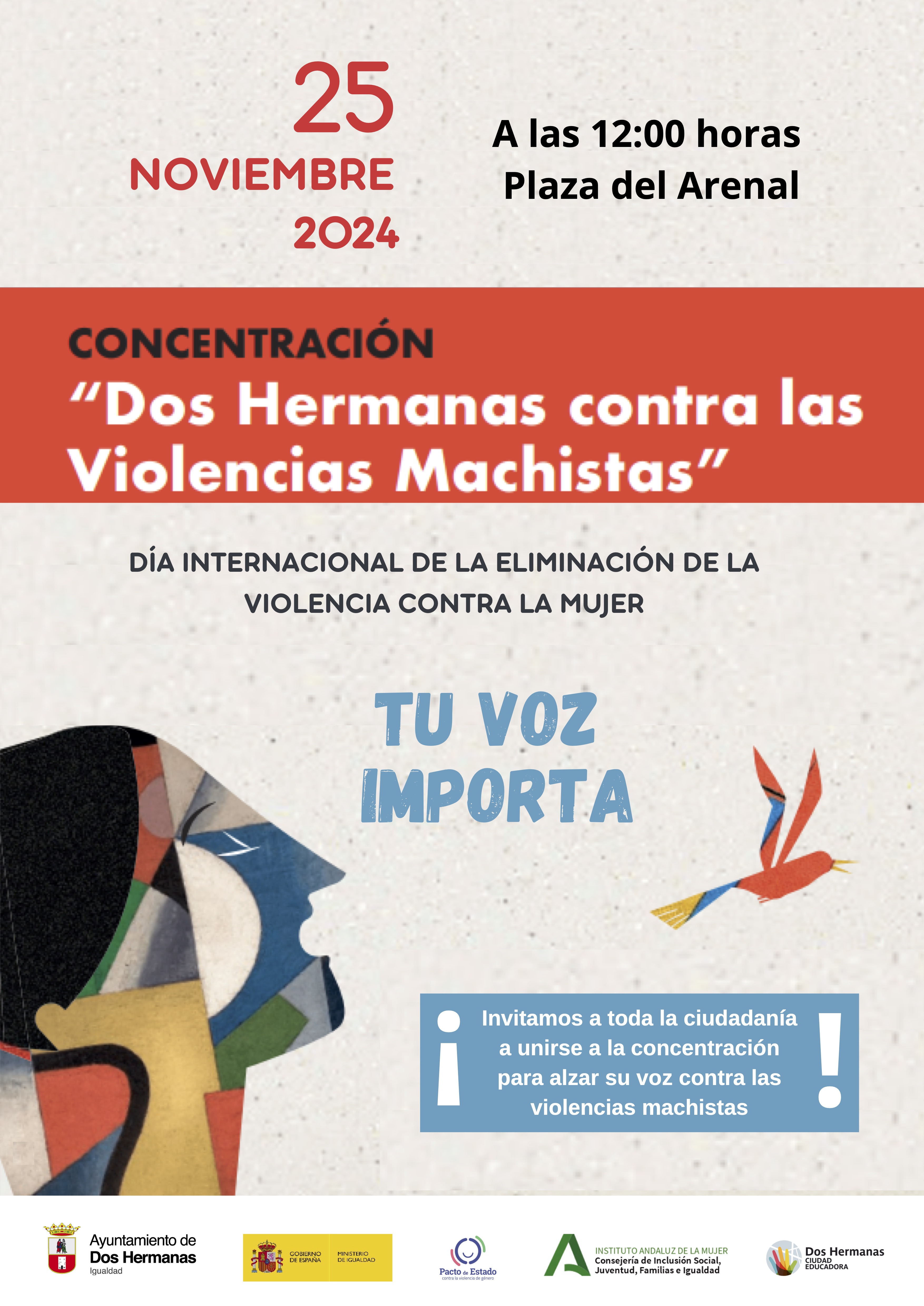 Cartel Concentración 25N