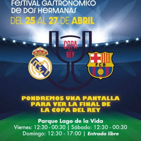 Cartel Entretapas Copa Rey