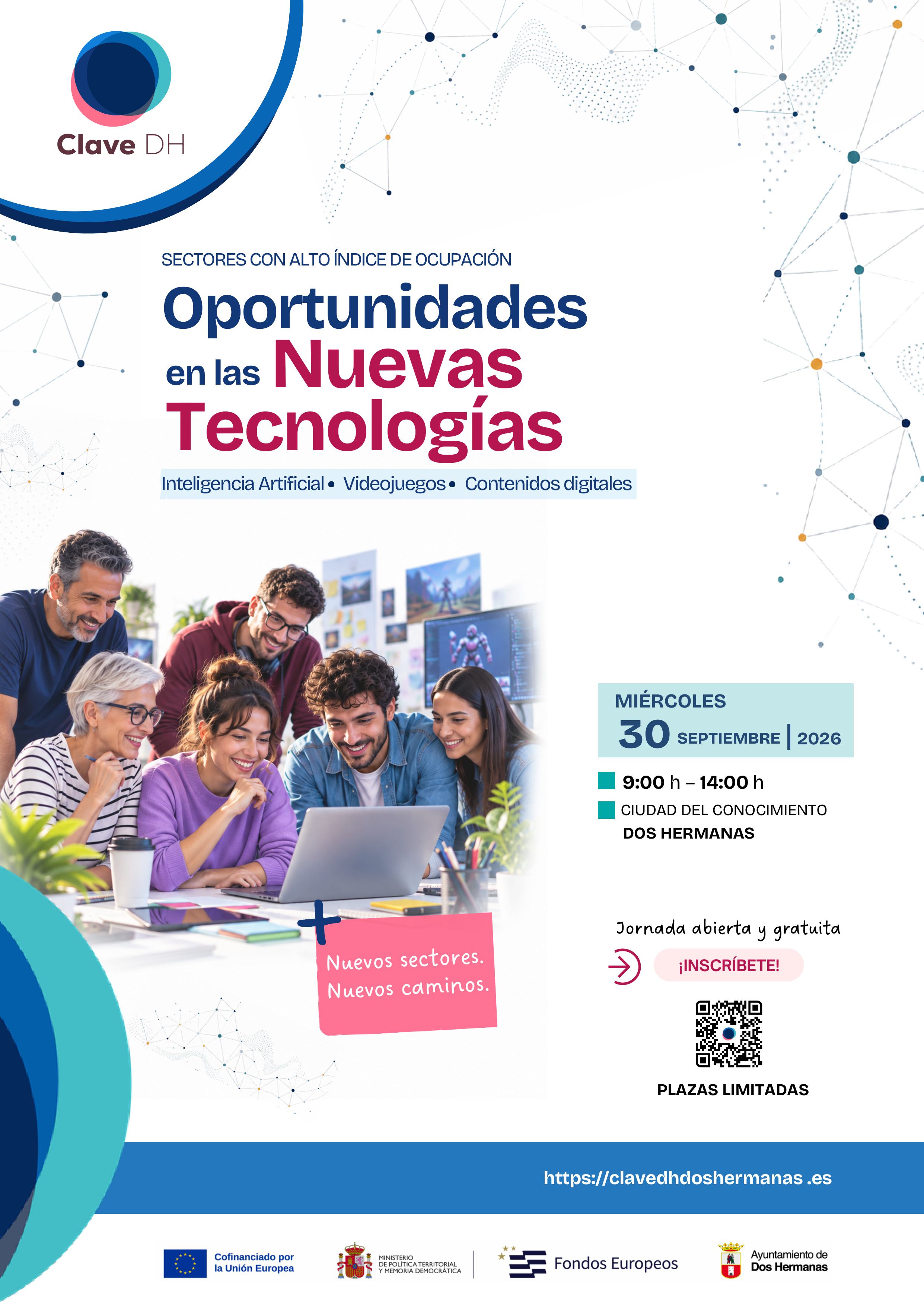 Cartel -Jornada_Oportunidades Nuevas Tecnología con QR