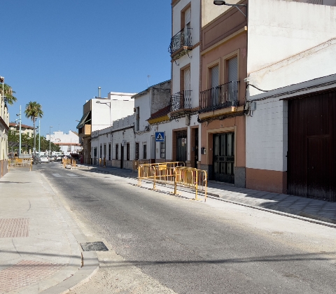 Avanza el proyecto de mejora urbana en la calle Brasil