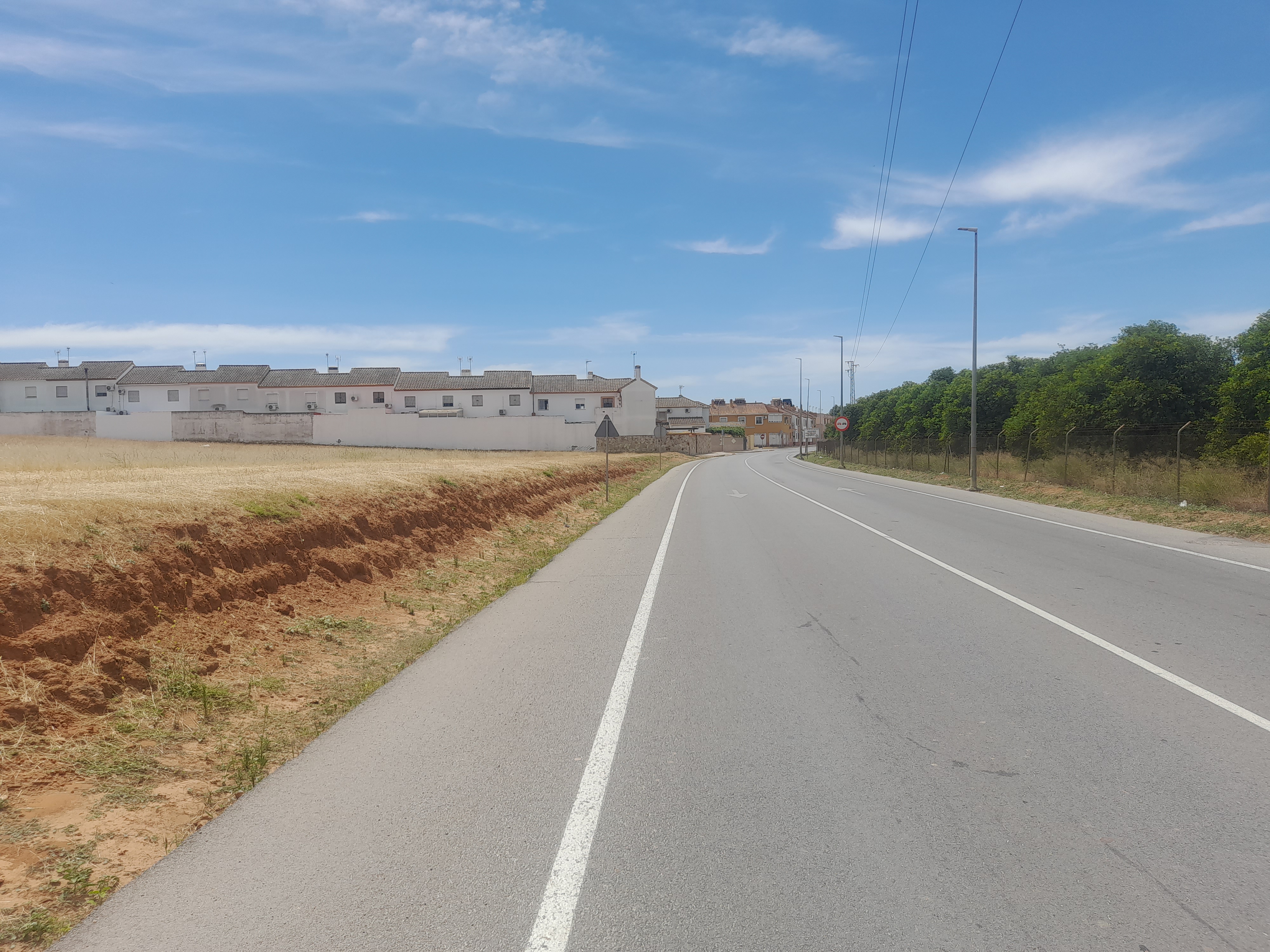 EN LICITACIÓN EL CARRIL BICI Y ACERADO EN EL CAMINO DE LAS PORTADAS