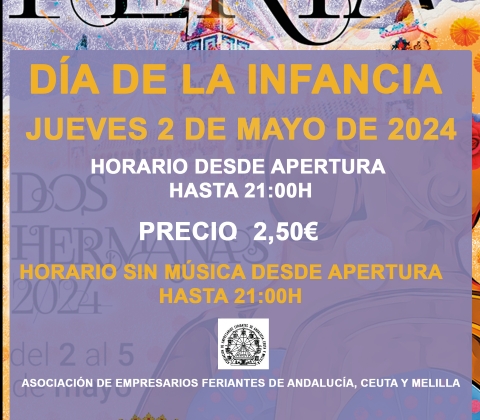 DIA DE LA INFANCIA 2024 2,5 EUROS