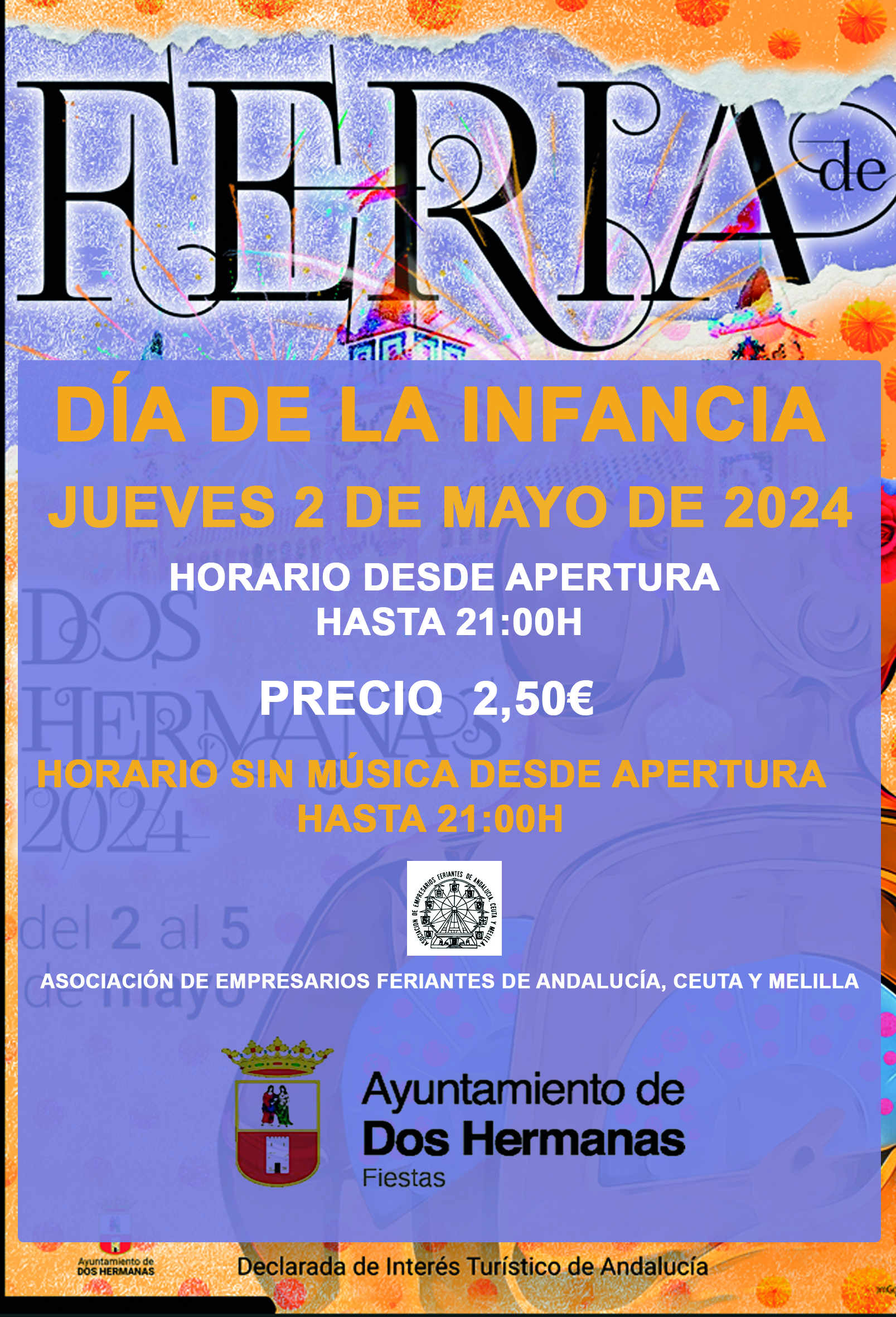 DIA DE LA INFANCIA 2024 2,5 EUROS
