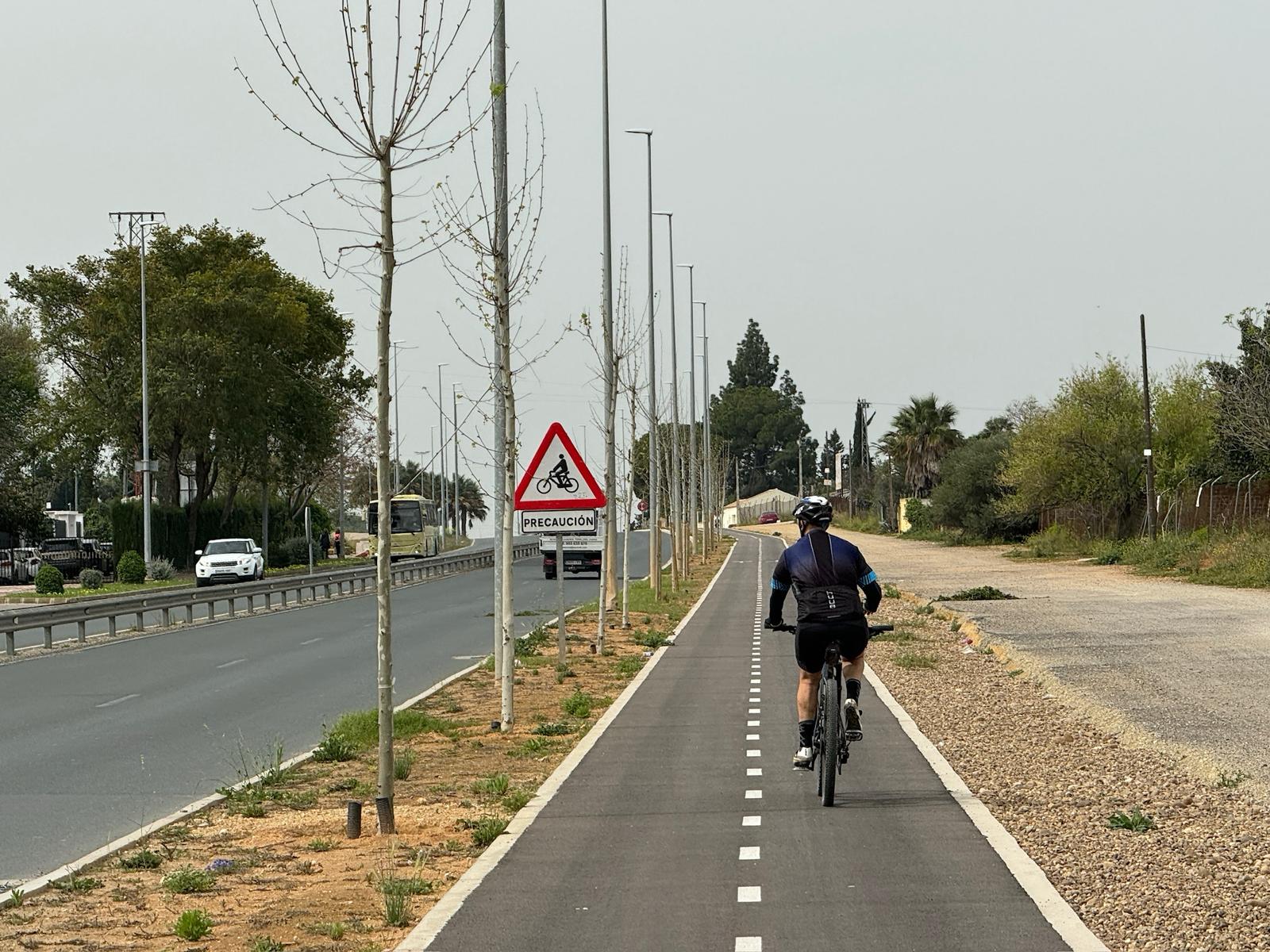 carril bici La Isla
