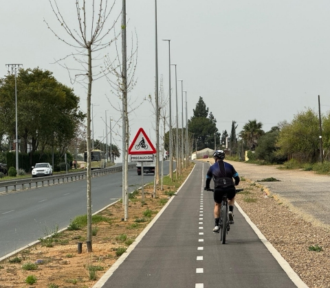 carril bici La Isla