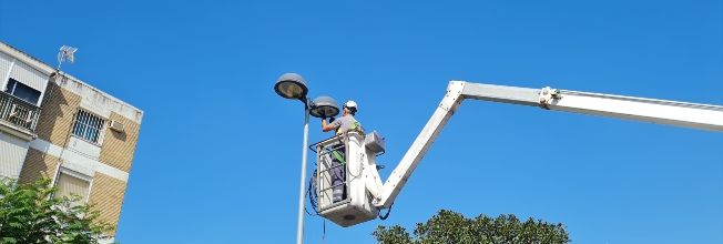 Alumbrado LED cruces peatonales