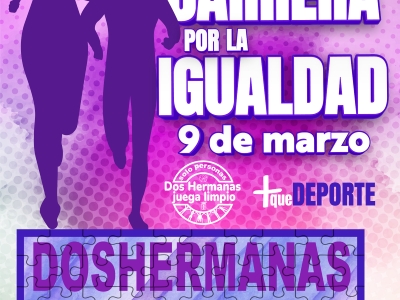CARTEL IX CARRERA POR LA IGUALDAD