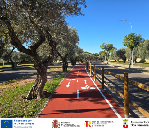 Carril bici Olivar de Quintos