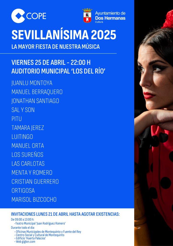 Cartel 'Sevillanisima' Dos Hermanas