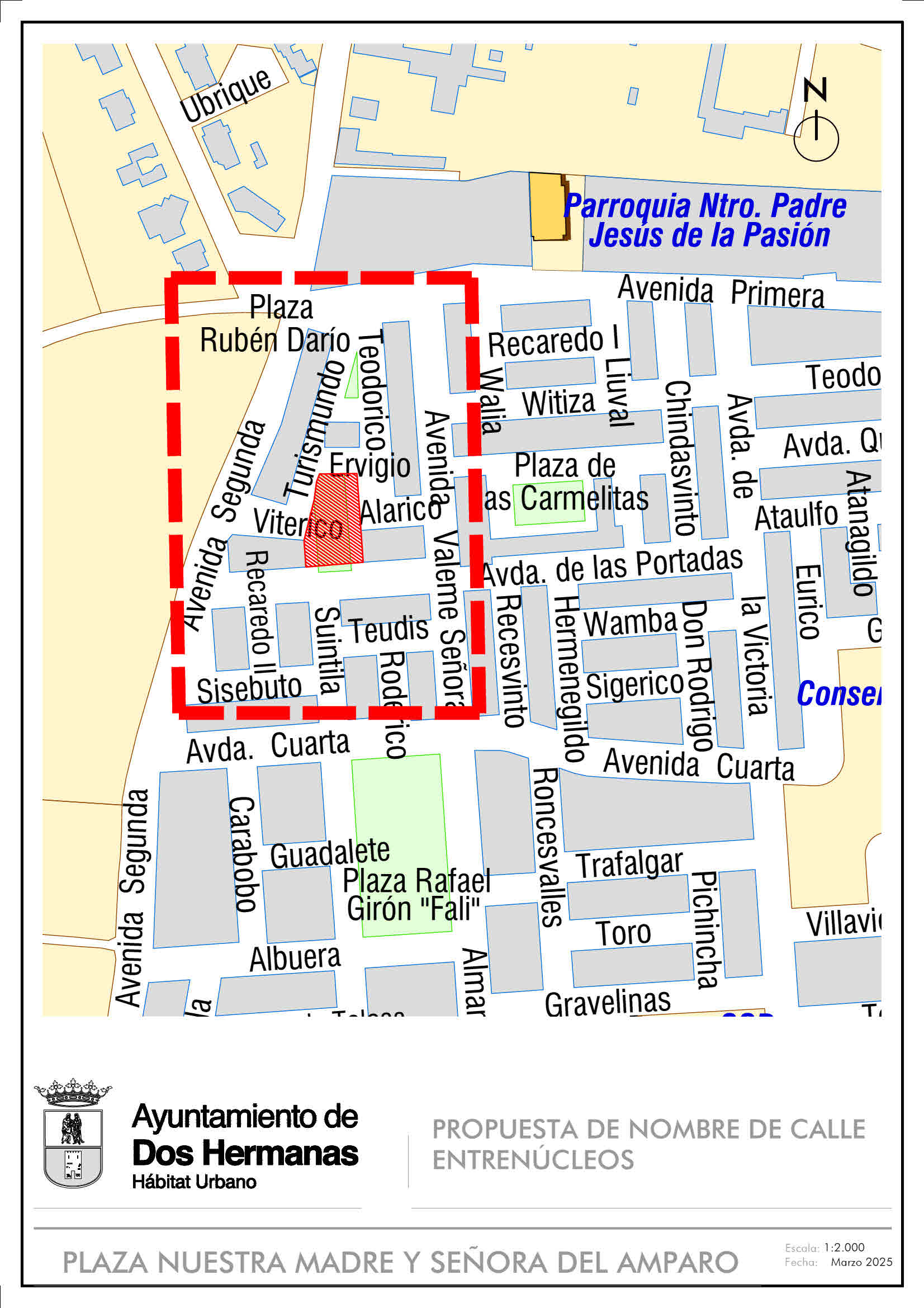 PLAZA NUESTRA MADRE Y SEÑORA DEL AMPARO