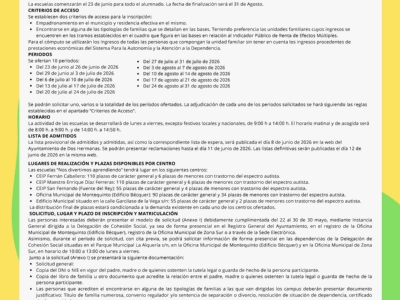 POST CAMPUS DE VERANO CORRESPONSABLE (A4)